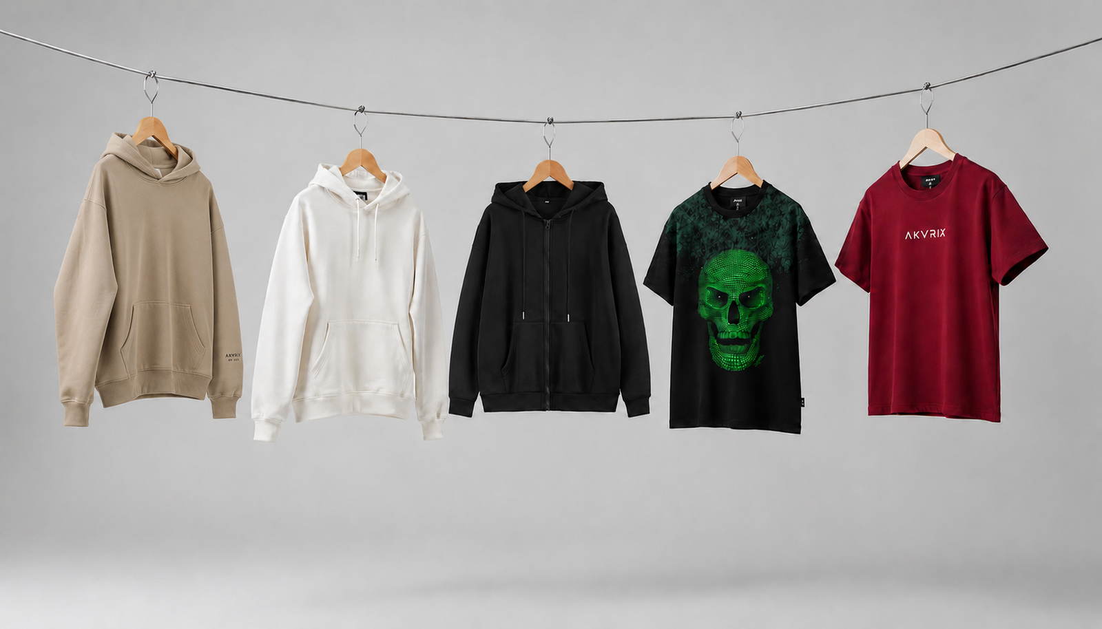 AKVRIX Hanging Garments